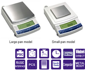 Cân điện tử UX-220H Shimadzu.